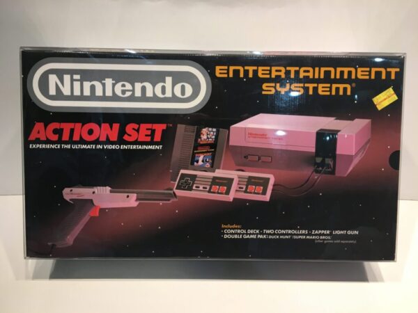 #12 NES Action Set Console Box Protector    (Shipping Included)