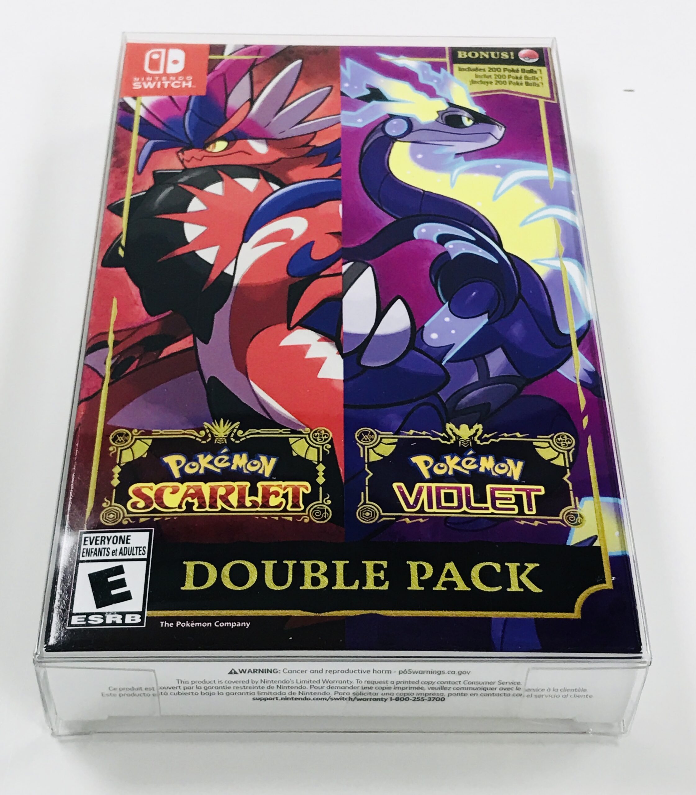 Pokémon Scarlet & Pokémon Violet Double Pack - Nintendo Switch