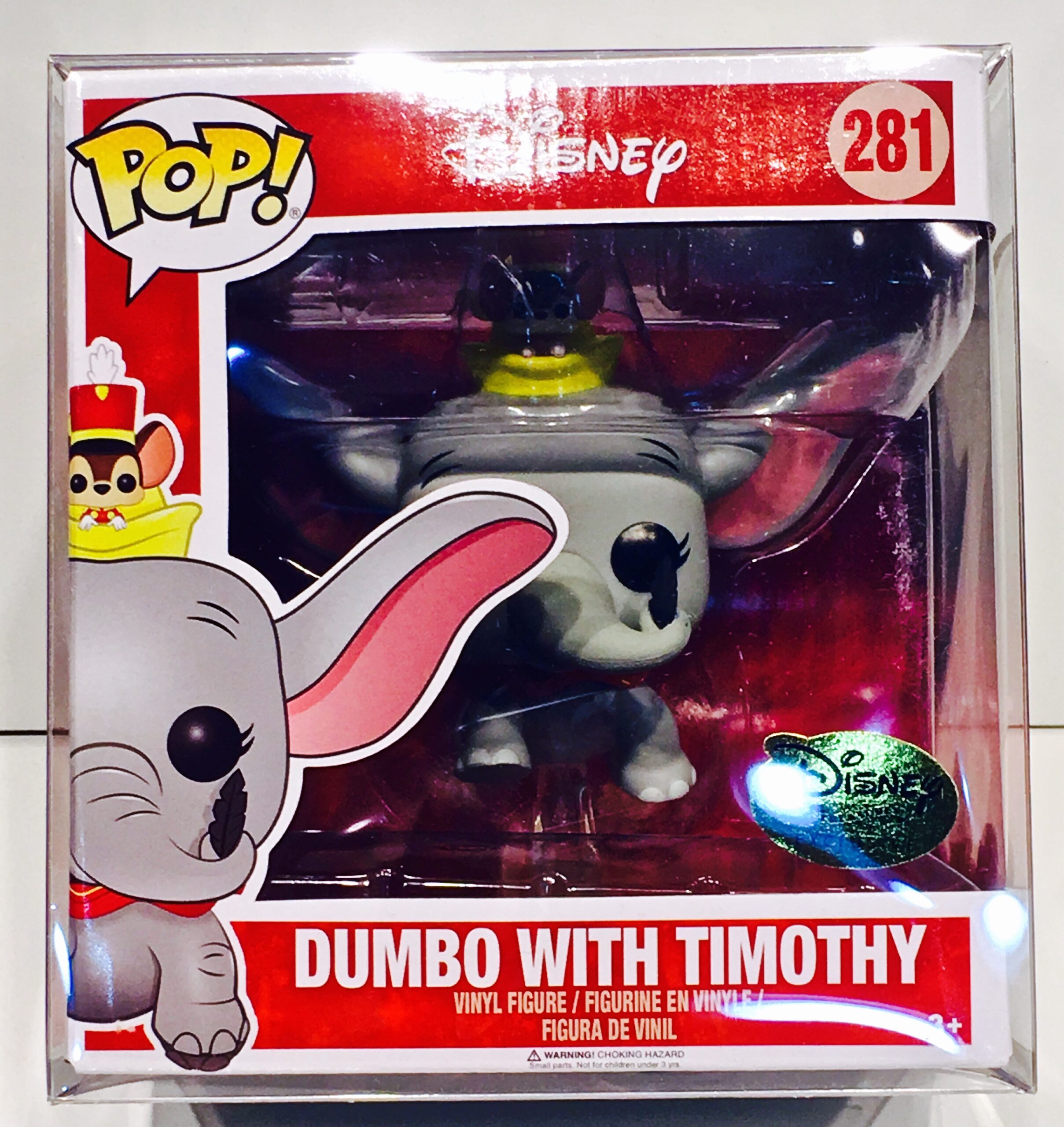 Pop! Funko Treasures Dumbo Box Disney RetroProtection Protector –