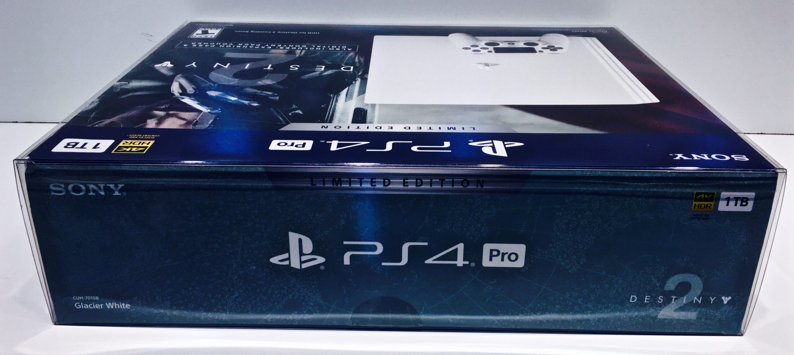 PS4 Pro Playstation 4 Pro Limited Edition glacier white 1TB In Box
