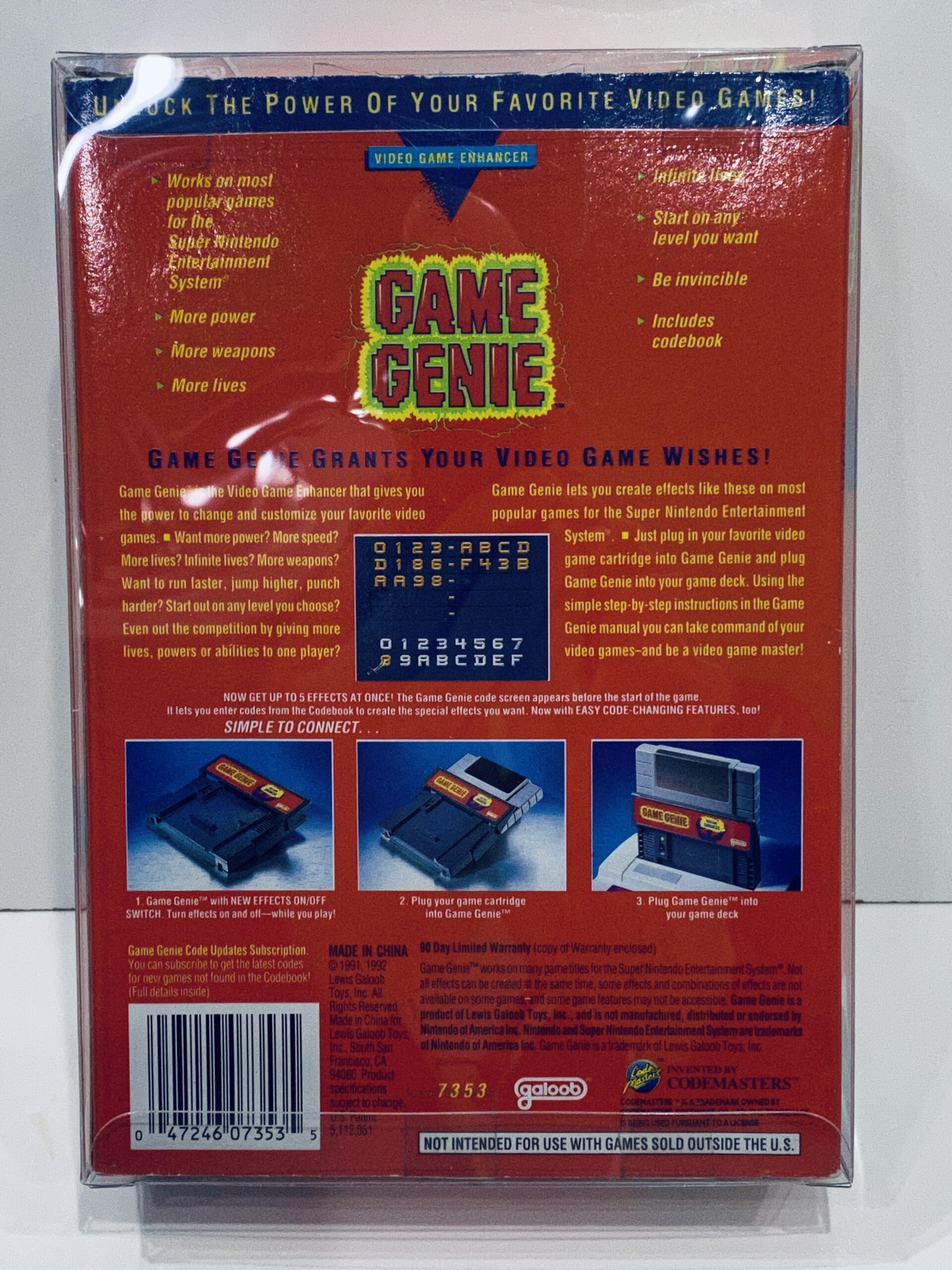 SNES Game Genie Box Protector – RetroProtection
