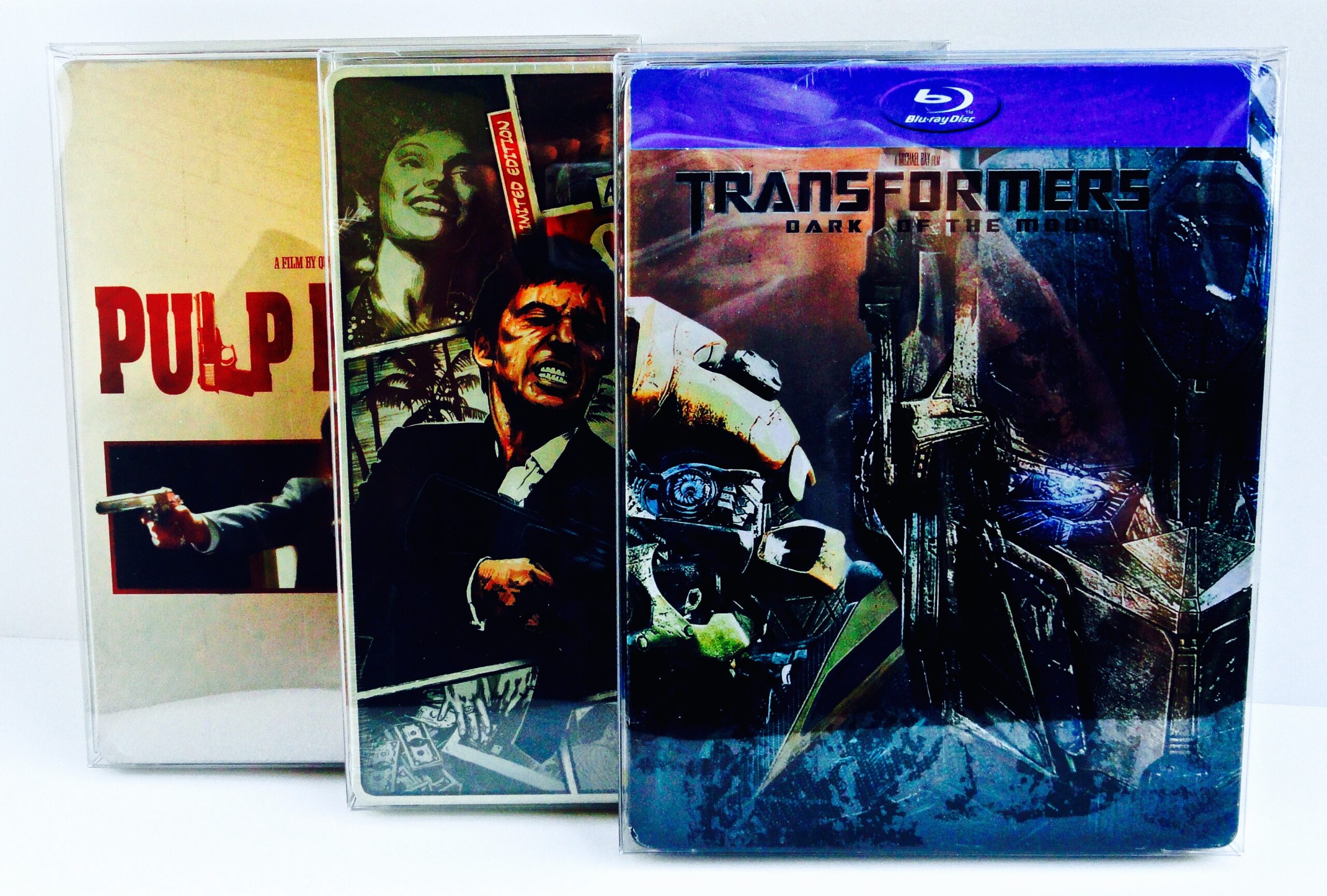 Pochettes protection Blu-ray et steelbook X100