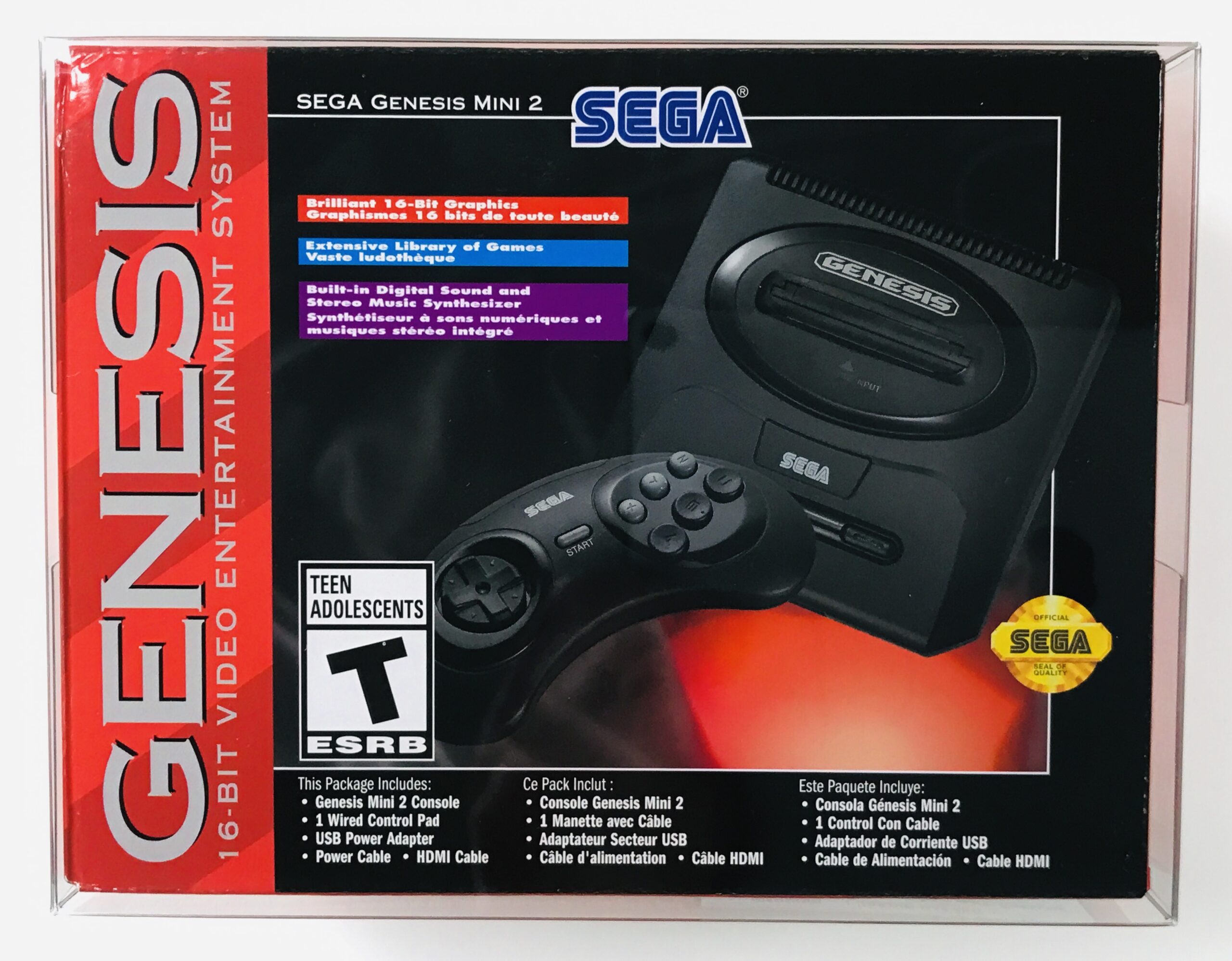 sega genesis original box